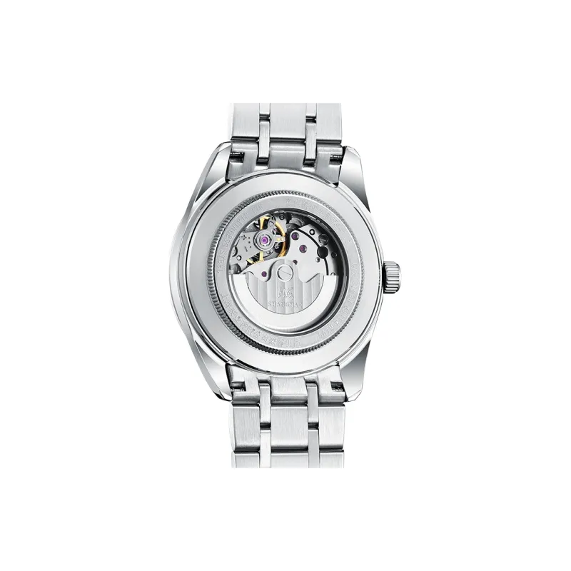 SHANGHAI National Collection Automatic Mechanical Movement Steel Strap Watch Men's Watches White Dial-10