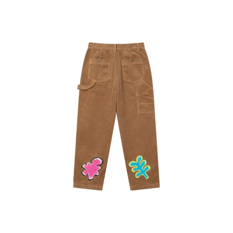 Round Two Casual Pants Unisex Brown-1