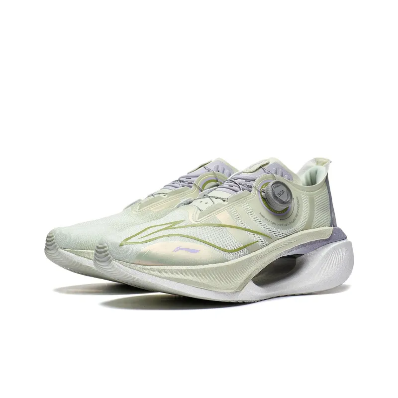 LiNing Jueying 2 Slip Resistant Low Top Running Shoes Unisex Light Green-2