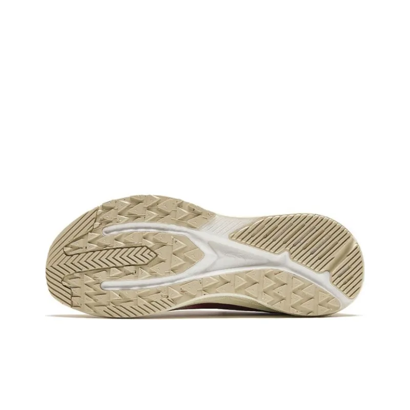 ANTA Training Shoes Men Low Top Light Beige White/Grain Beige Yellow/Red-4