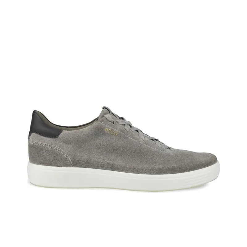 Ecco Low Top Skateboard Shoes Men's Gray-1
