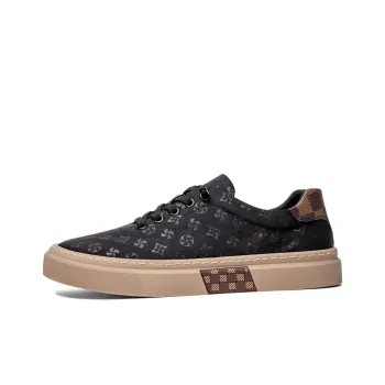 YEDANI Low-Top Canvas Shoes Men's Black