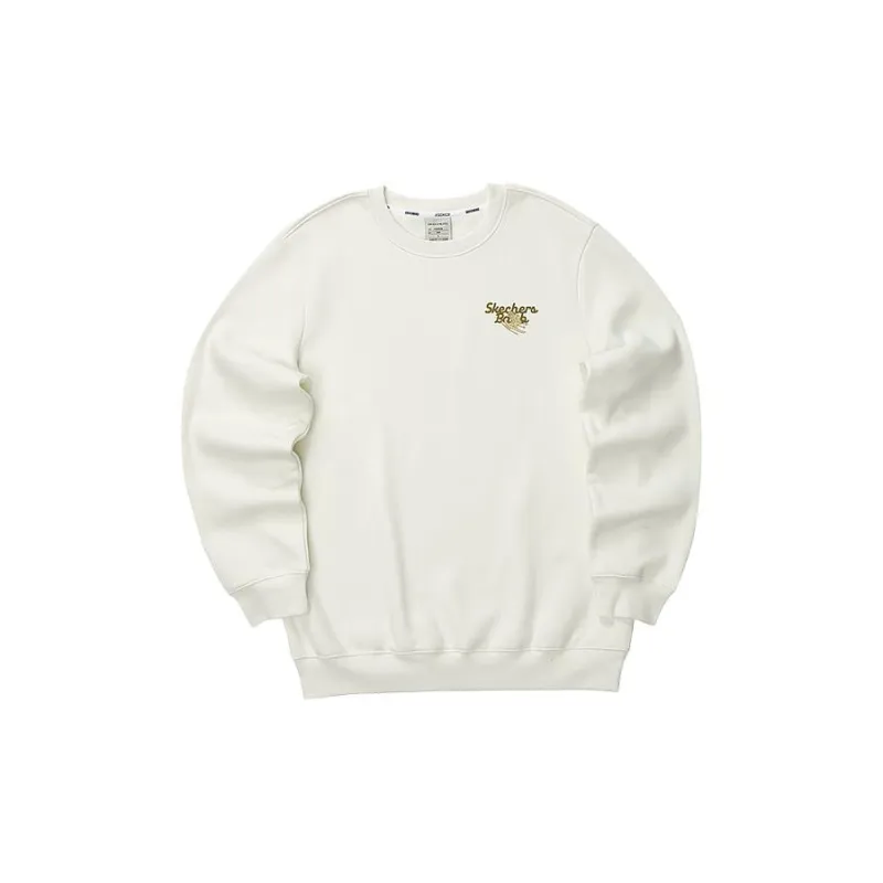 Skechers Sweatshirts Unisex Marshmallow White/0074-1