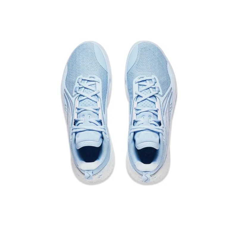 LiNing Speed 10 Shock Absorbers Slip Resistant, Abrasion Resistant, Breathable Low Top Basketball Shoes Men's Blue-3