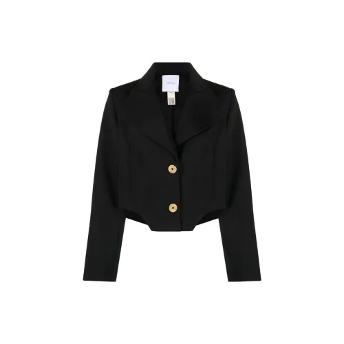 Patou Cropped Virgin Wool-blend Blazer