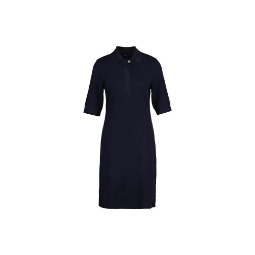 GANT Short-Sleeved Dresses Women's Night Blue