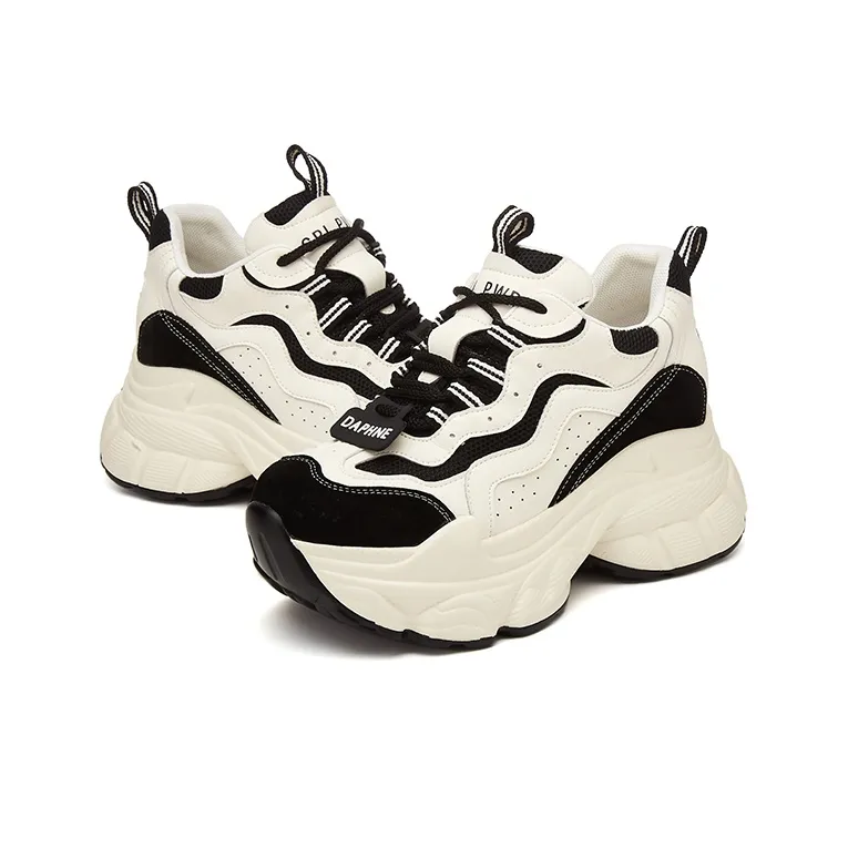 DAPHNE Low Top Chunky Sneakers 5cm Women's-3