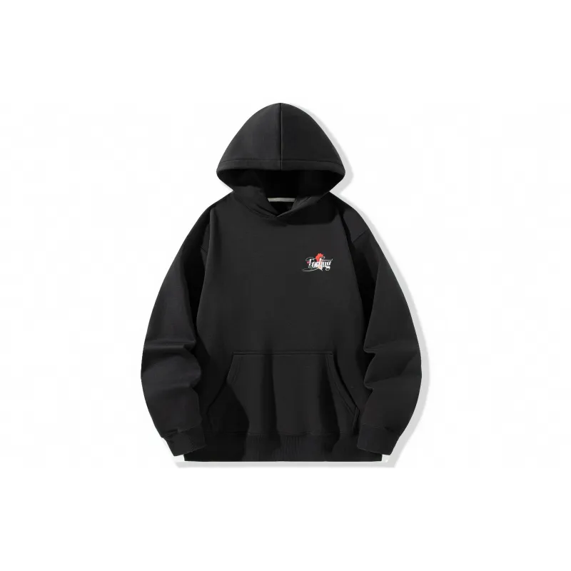 FORHUG Sweatshirts Unisex Black-1
