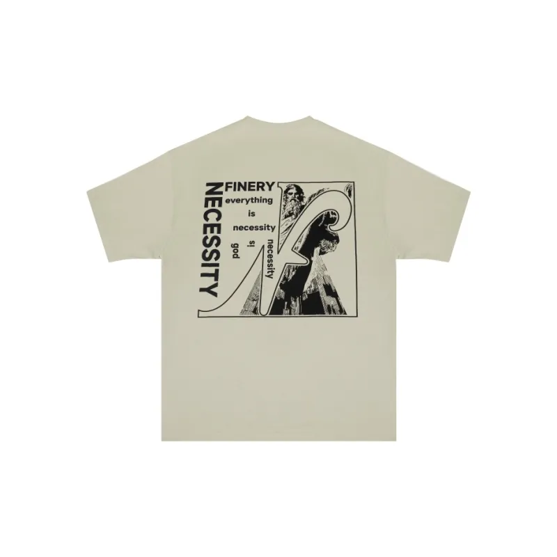 Necessity Finery T-Shirts Unisex Ecru-1
