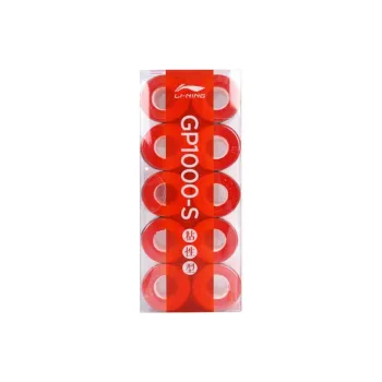 LiNing Badminton Grip Tape Red Polyurethane Thin GP1000 S