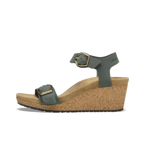 Birkenstock Strap Sandals 4cm Women's Green
