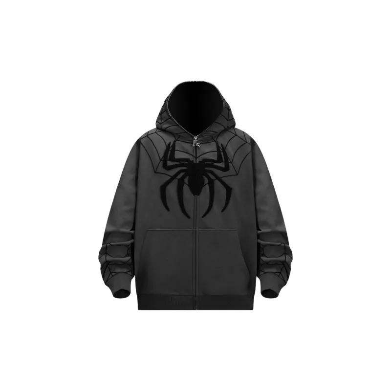 KAKAZZY Sweatshirts Unisex Dark Gray-3