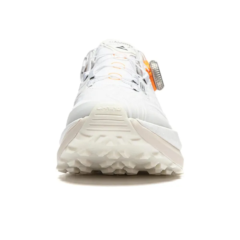 LiNing Dilu Pro Anti Slip Wear Resistant Low Top Trail Running Shoes Women's White-4