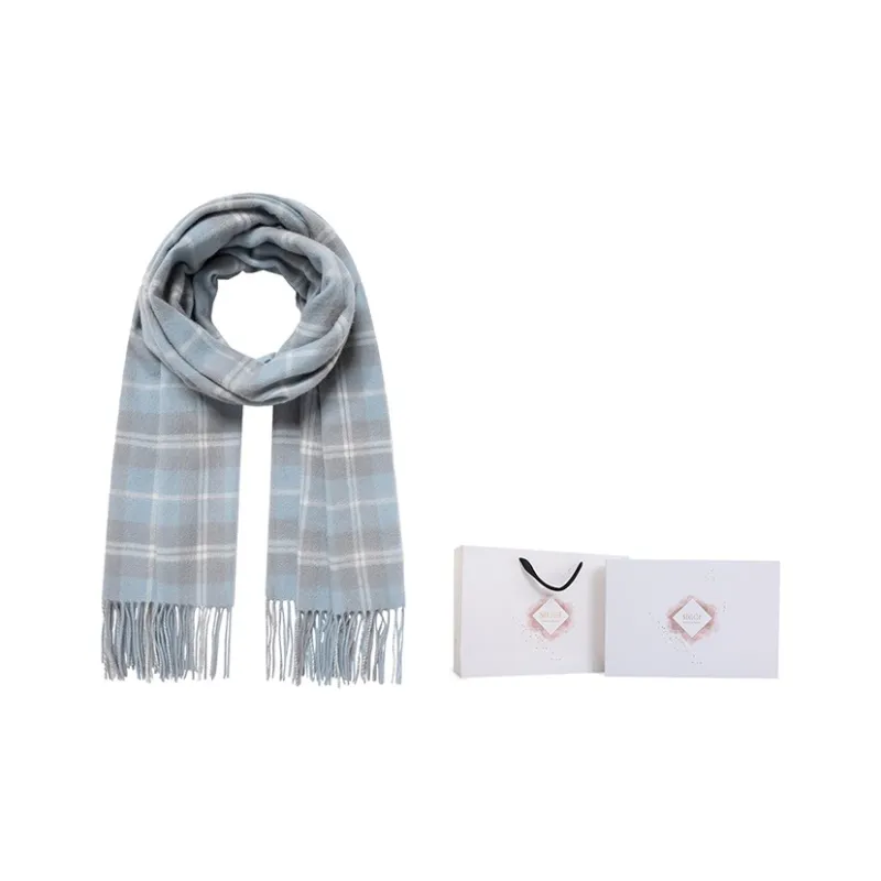 SIGGI STUDIOS 100% Sheep Wool Knit Scarves Women's-3