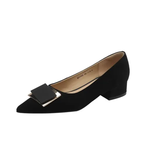 MARINO FABIANI Casual Single Shoes 3.5cm Women's Black