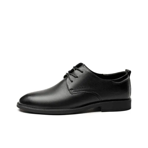 Spider King Dress Shoes Men Low-Top Black