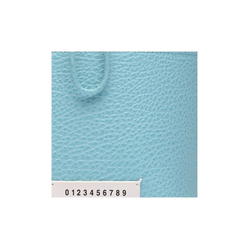 Maison Margiela 5AC Grain Calfskin Bucket Bags Crossbody Bag, Shoulder Bag Women's Light Blue-4