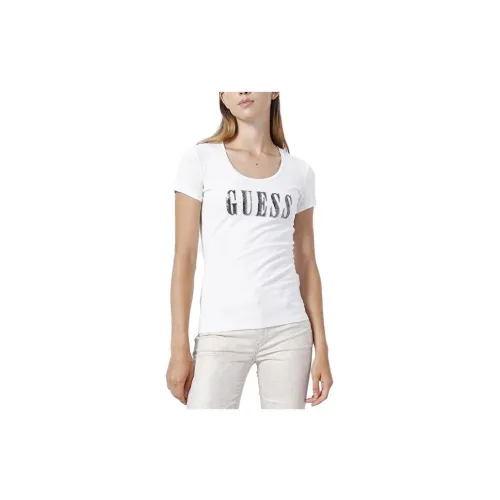 GUESS T-Shirts Women's White