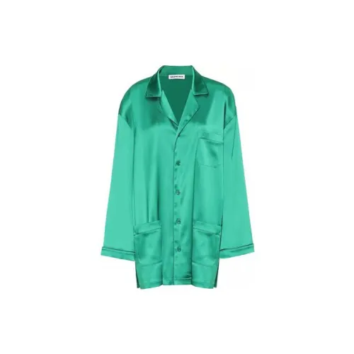 Balenciaga Shirts Women's Green