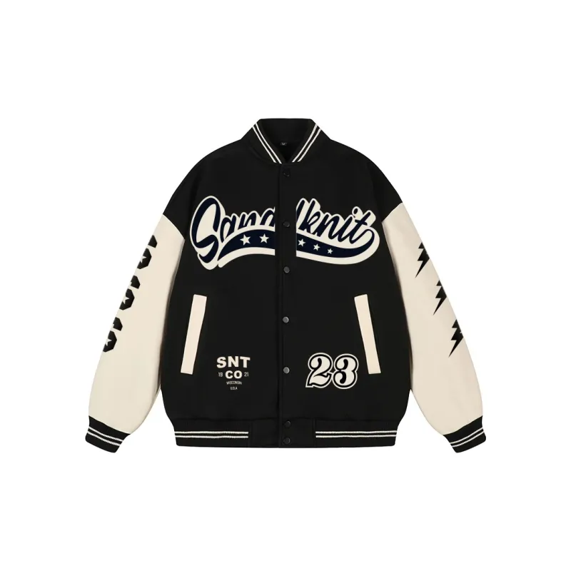 SandKnit Baseball Jacket Unisex-1
