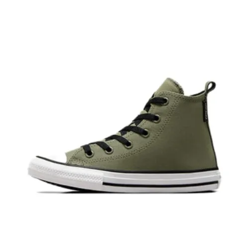 Converse Chuck Taylor All Star Anti-Slip Wear-Resistant High-Top Canvas Shoes Unisex Green White