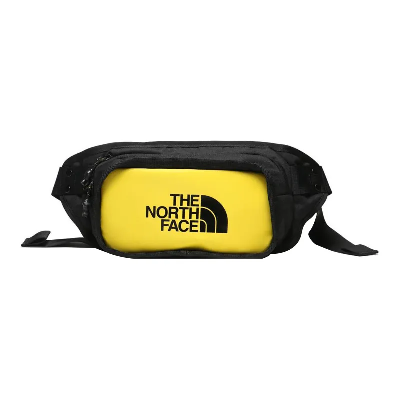 THE NORTH FACE Fabric Small Square Bag, Fanny Pack, Sling Bag, Crossbody Bag Regular Unisex Yellow-2