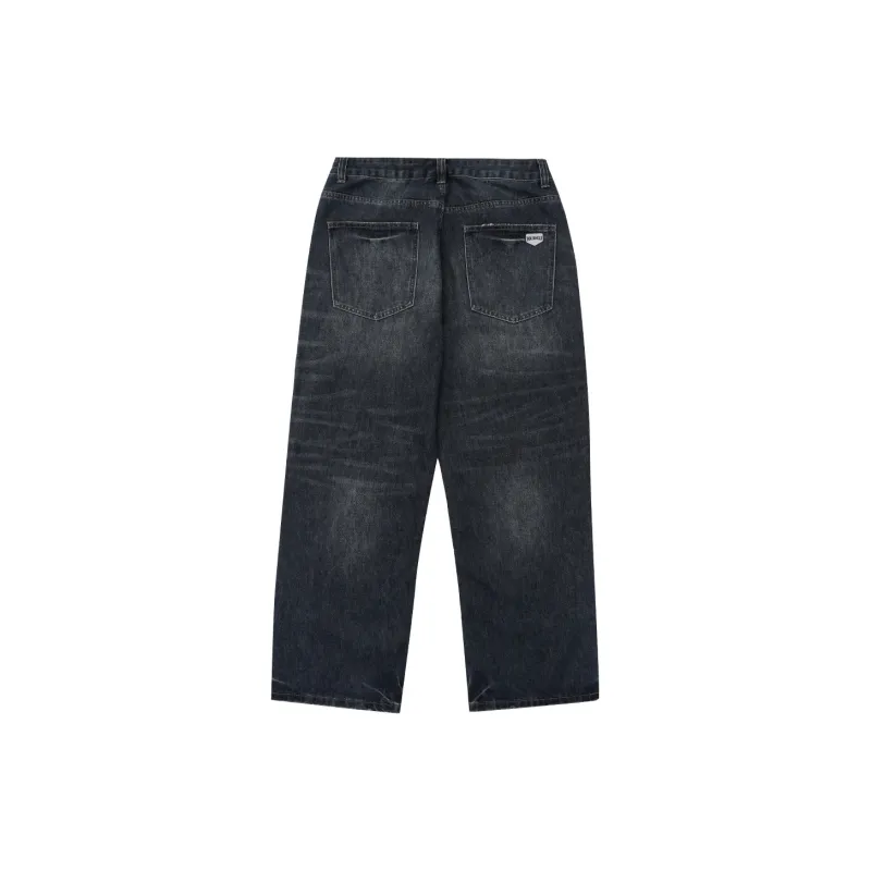 LUJIAMEN Jeans Unisex Blue Choose According To Size Chart-1
