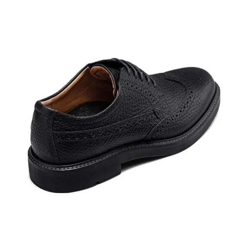 Ecco Metropole London Perforated Leather Brogues-2