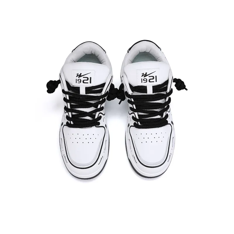 DOUBLE STAR 88 Slip Resistant Cushioning Abrasion Resistant Lightweight Breathable Low Top Skateboard Shoes Unisex-21