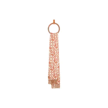 LOEWE Knit Scarves Women's Orange