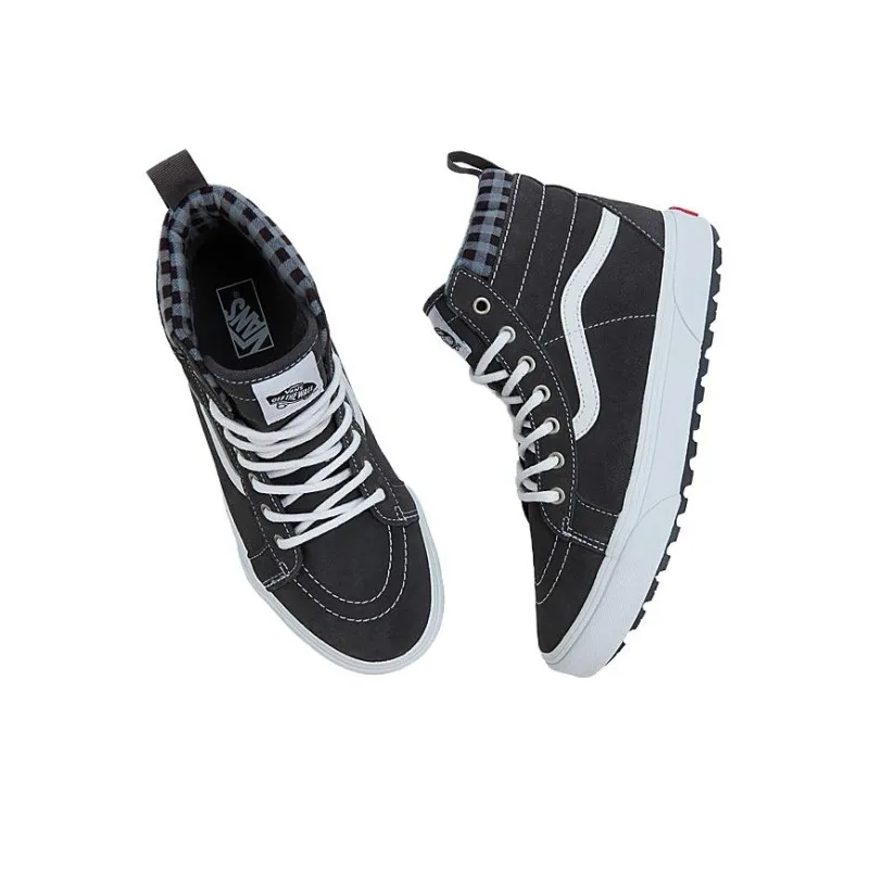 Vans SK8 Warm Coverage High Top Skateboard Shoes Teenagers Black-2