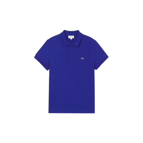 LACOSTE Polo Shirts Men Blue/JQ0