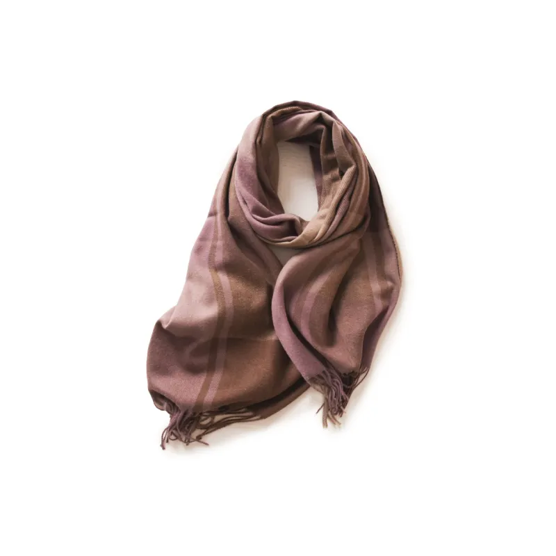 FREE RABBITⅡ Faux Cashmere Knit Scarves Unisex-3