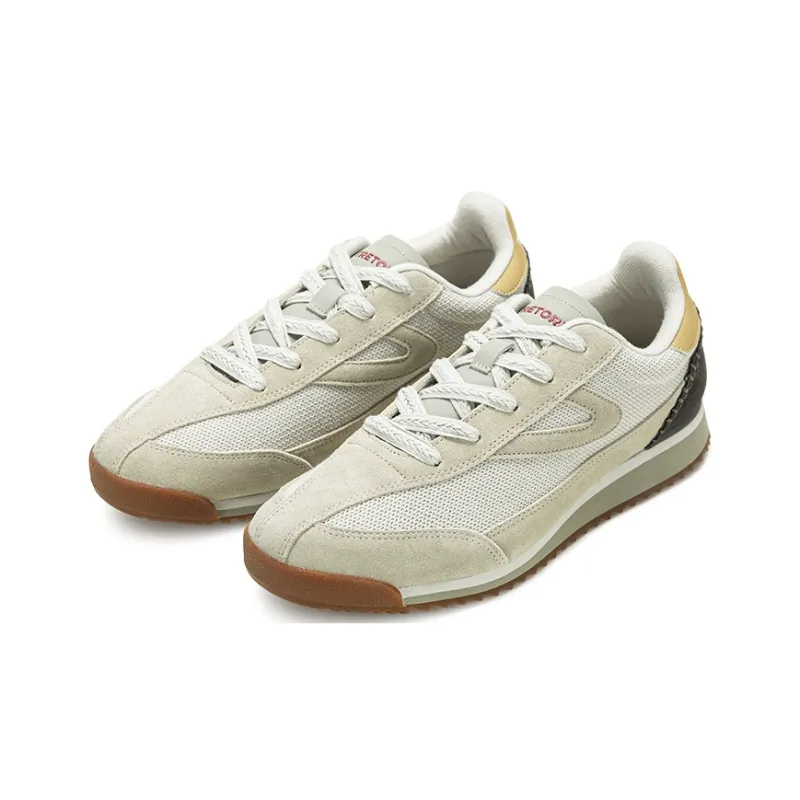 TRETORN Low Top Casual Shoes Unisex Beige-2
