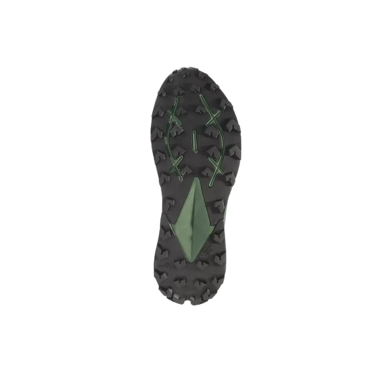 THE NORTH FACE Vectiv Enduris 3 Waterproof And Breathable Low Top Running Shoes Men's Black Green-5