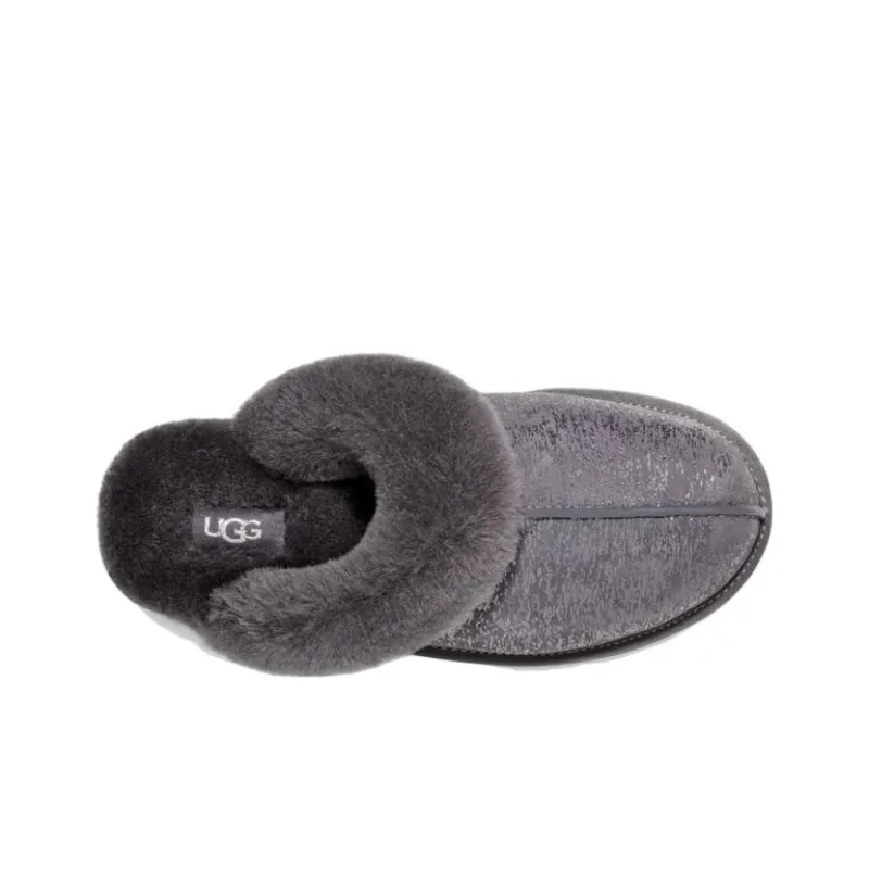UGG Wrap-toe Slippers Women's Dark Gray-2