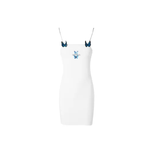 13 DEMARZO Slip Dresses Women's White