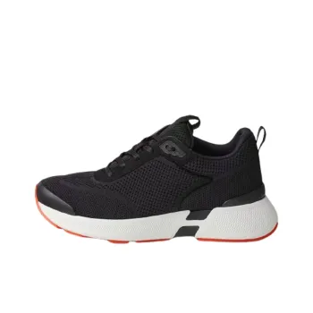HERMES Heros Low Top Casual Shoes Men's Black