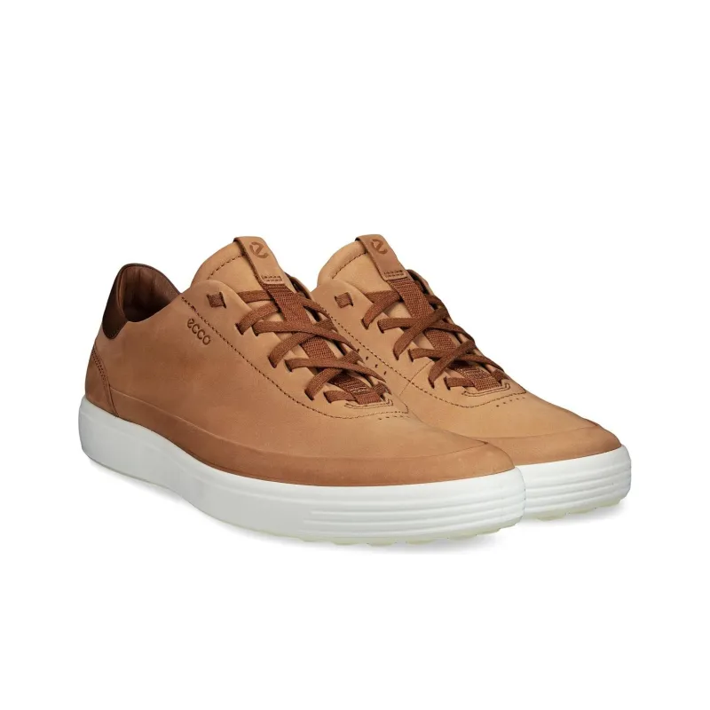Ecco Low Top Skateboard Shoes Men's Brown-1