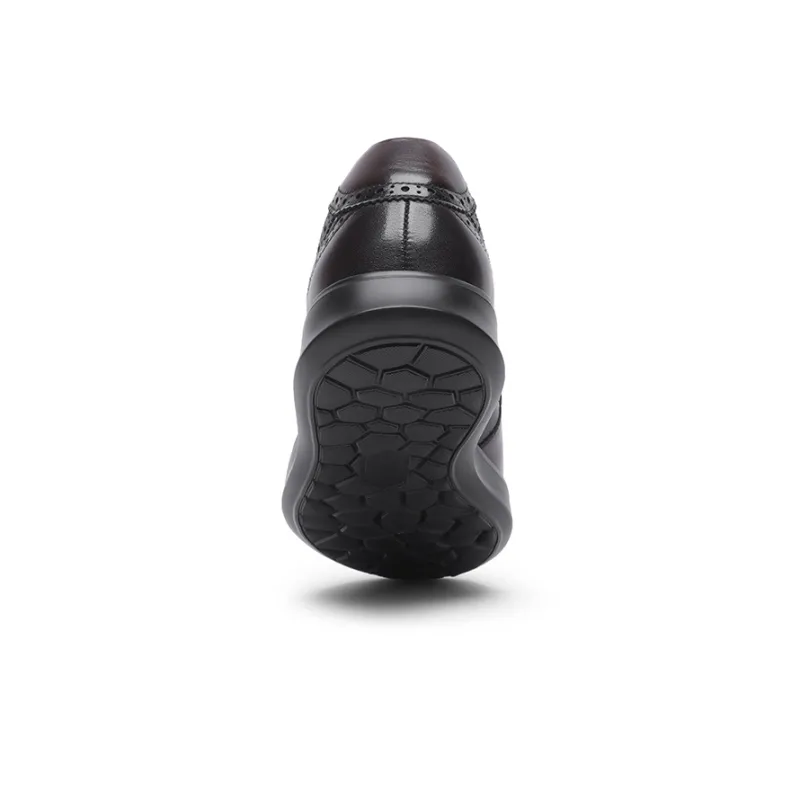 CROWN Dress Shoes Men's One Yard Larger-3