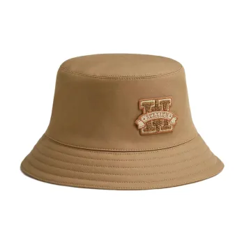HERMES Cotton Bucket Hats Women's Khaki