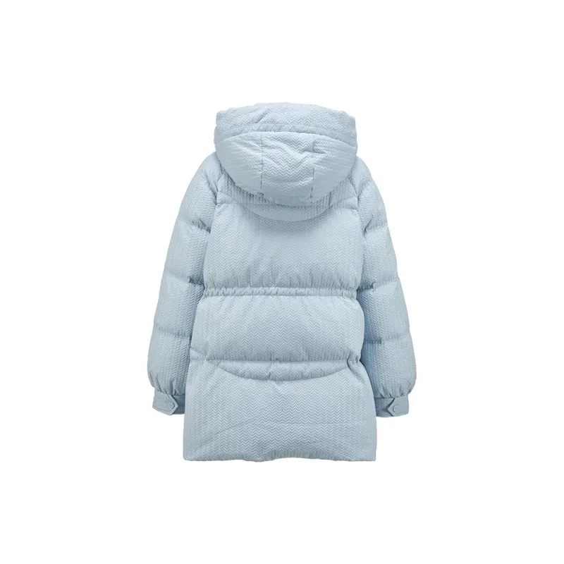 XIANGYING Down Jackets Women's Blue-1