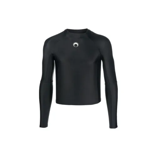 Marine Serre Crescent Moon Long-sleeved Top