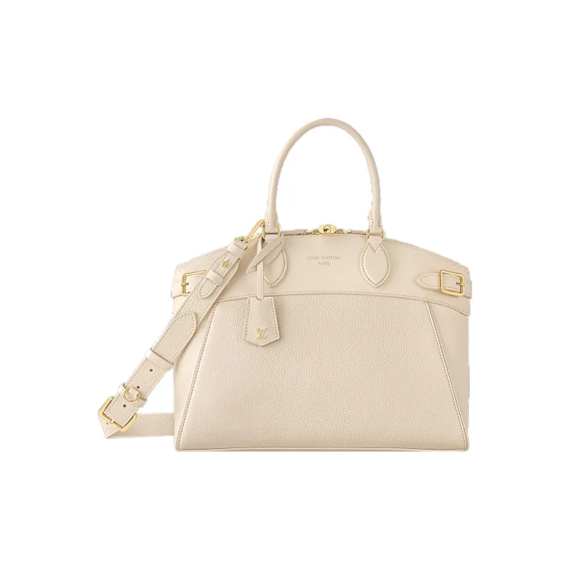 LOUIS VUITTON Cow Leather Shoulder Bag Crossbody Bag Handbag Regular Women's White-0