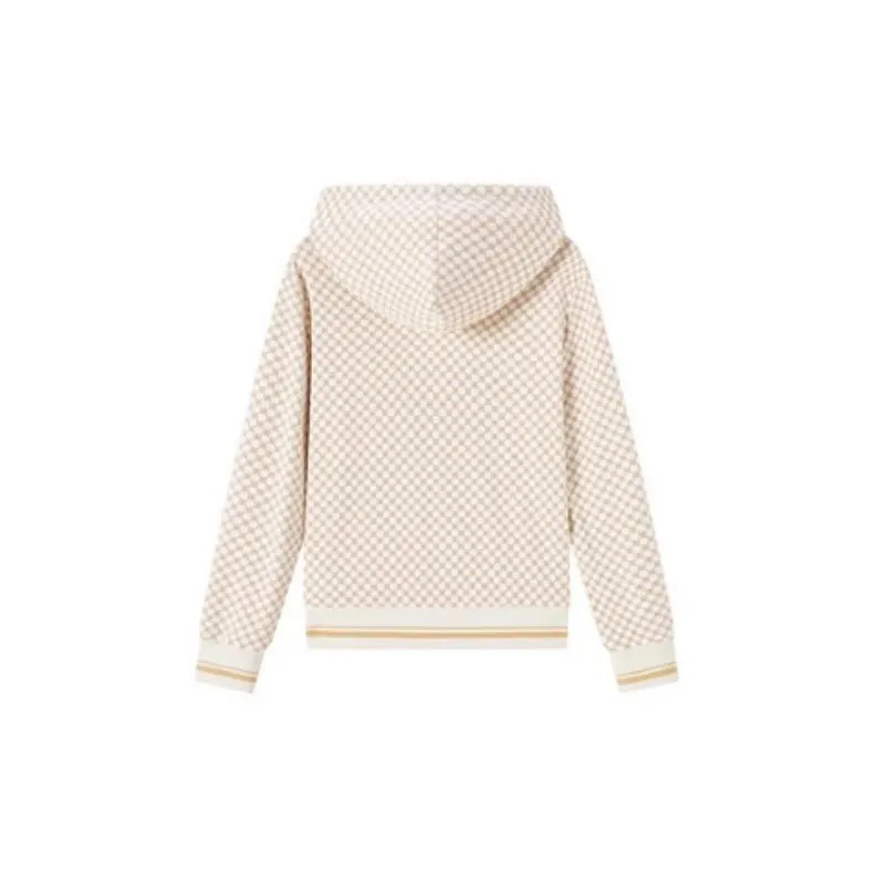 FINITY Sweatshirts Women's Beige With Jacquard-1