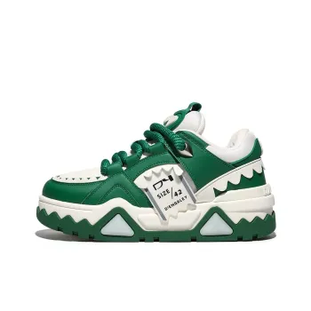 DY Red Eye Collection Puffy Shoes Unisex Green White