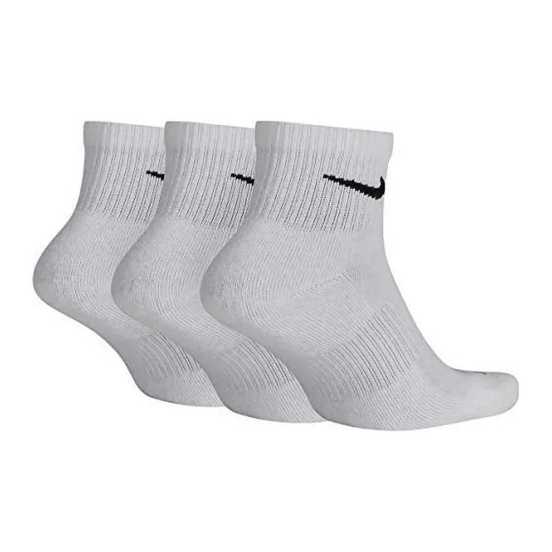Nike Ankle Socks Men's 3 Pack White-2