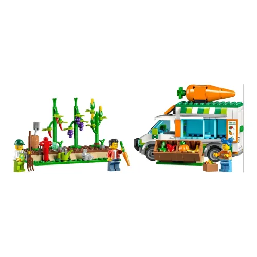 LEGO City Farmers Market Van Set 60345