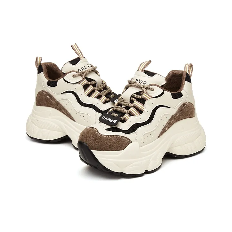DAPHNE Low Top Chunky Sneakers 5cm Women's-9