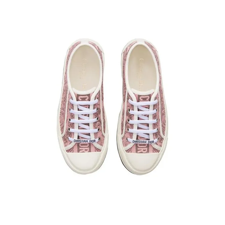 DIOR Walk'n'Dior Stylish Skateboarding Shoes Women's Pink-4